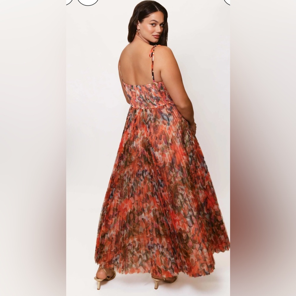 Hutch Floral Dress with Tie Straps - Picture 2 of 12